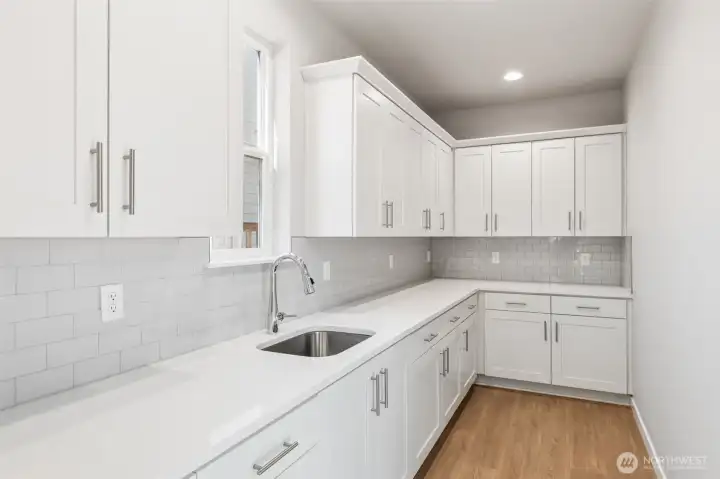 Photos are of the actual home.