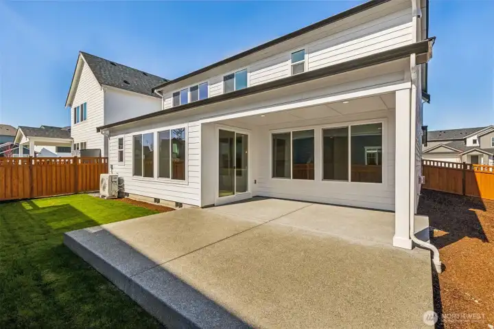 Photos are of the actual home.