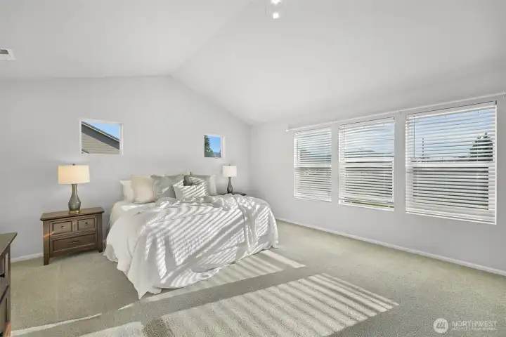 Bedroom 1 Primary with ensuite bathroom