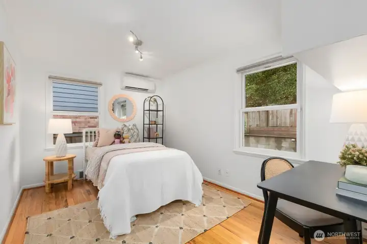 First bedroom on the main floor