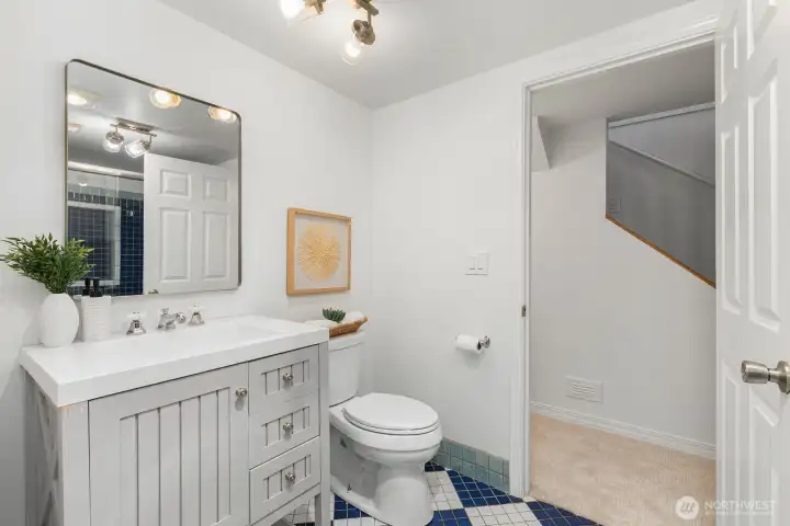 Downstairs bathroom
