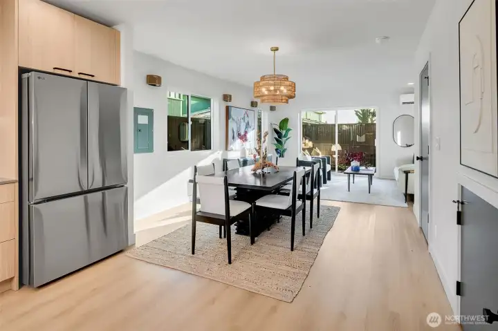 Custom lighting throughout the home is one of the many stand out features you will find in this well designed new build home.