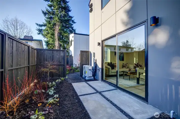 A private patio - the perfect start to the day with morning coffee or unwind at the end of the day.