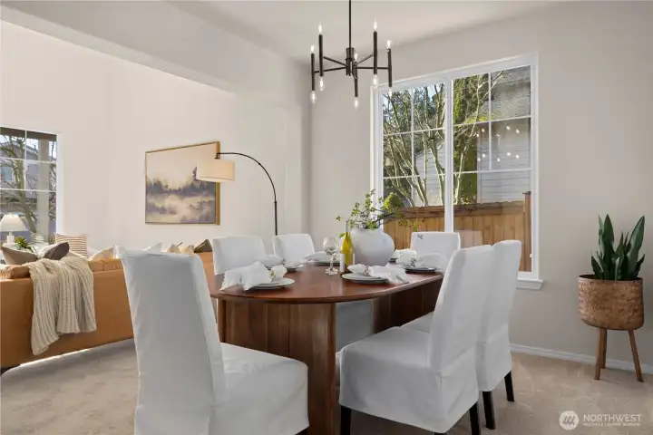 Formal dining room