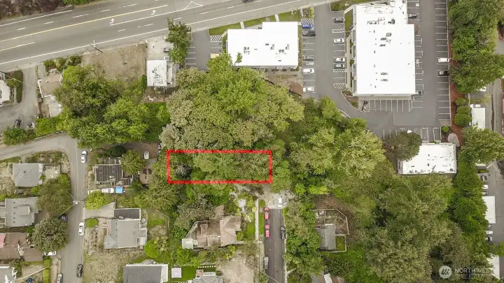 Estimate of the property boundaries. 35x129 ft.