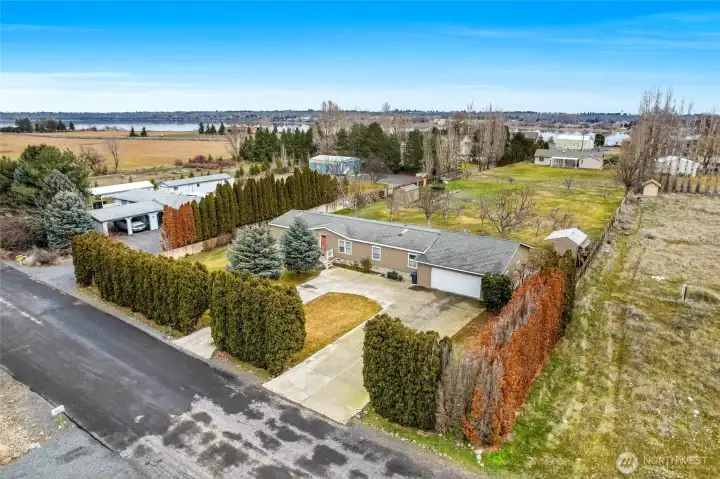 Situation on a little over an acre, this home has several updates.