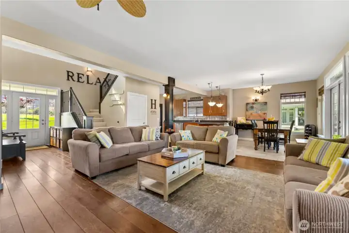 Great Room looking back towards Entry