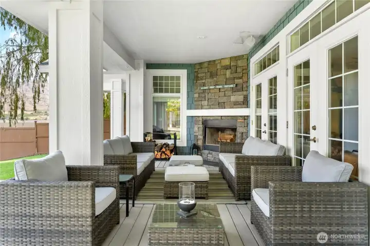 Covered Patio ~ Lakefront