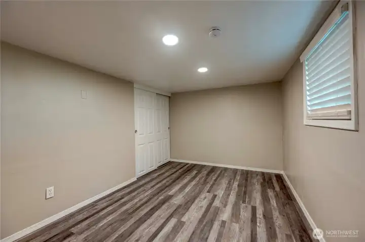 2nd bedroom down, LVP floors