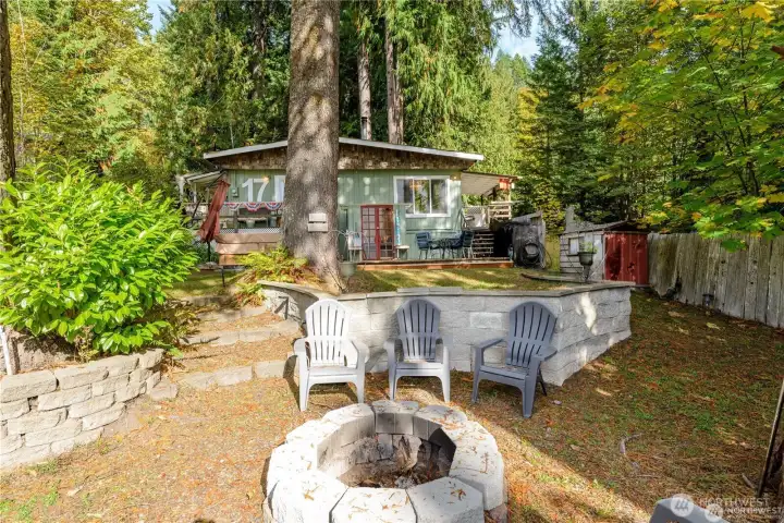 Fireplace for the main house