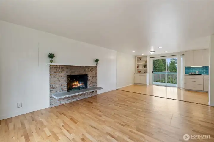 Living Room looking towards kitchen