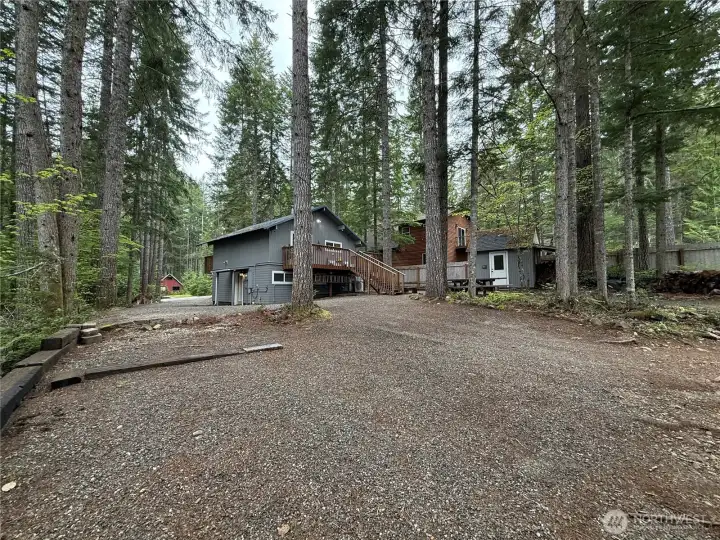 Large spacious lot.