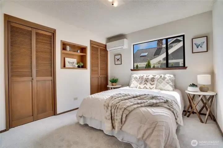 A comfortable second bedroom ideal for guests, hobbies, or a home office. A comfortable second bedroom ideal for guests, hobbies, or a home office.