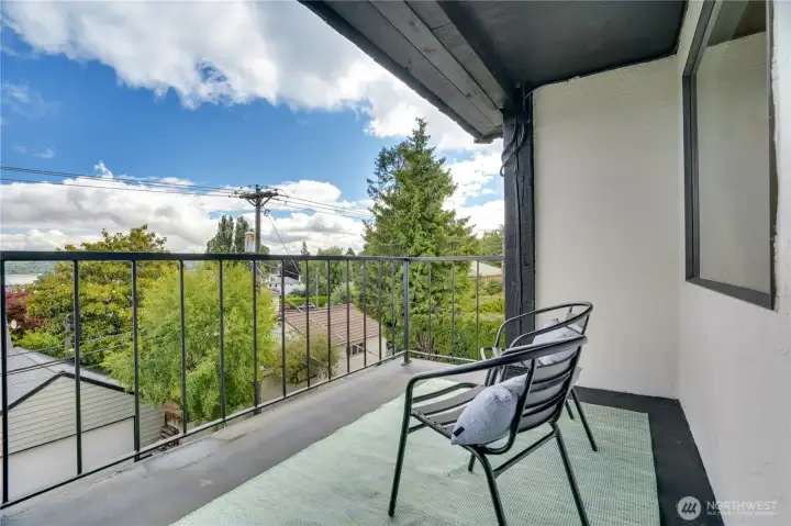 Territorial views stretch across Tacoma's historic North End with glimpses of Puget Sound beyond. Territorial views stretch across Tacoma's historic North End with glimpses of Puget Sound beyond.