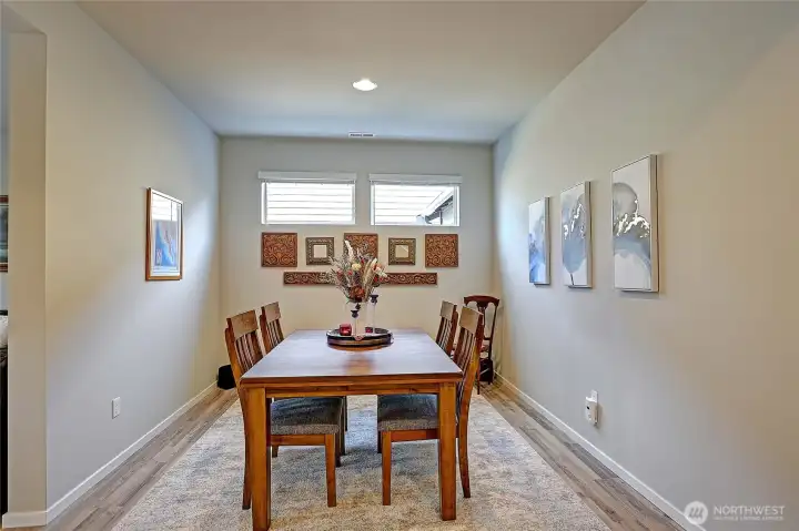 Spacious Dining Room