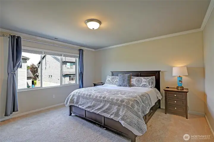Generously sized Primary Bedroom