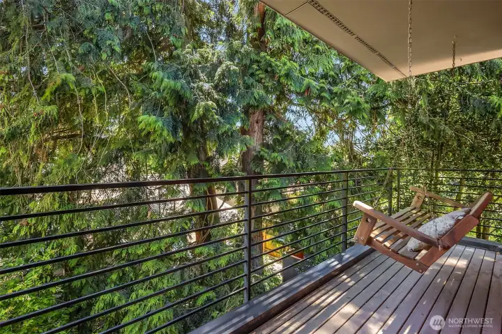 deck off primary bedroom
