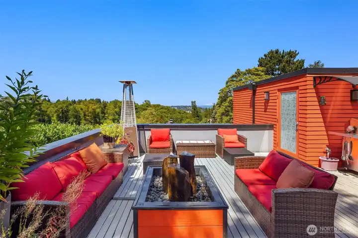 rooftop patio