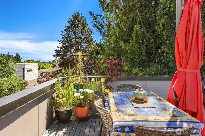 rooftop patio