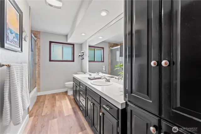 updated bathroom
