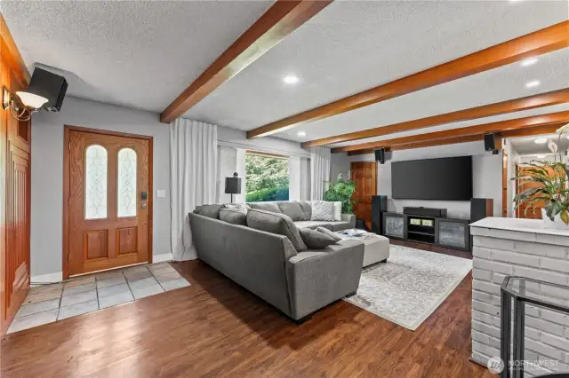 living room & entry