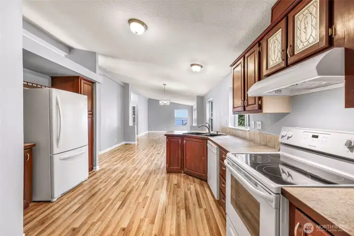 From the utility room