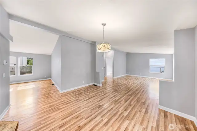 very spacious interior space