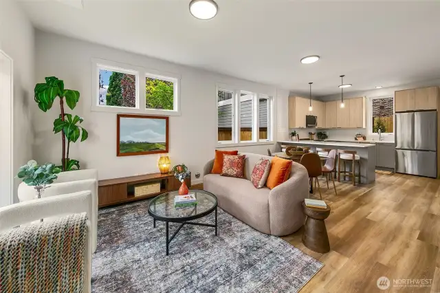 Open concept living