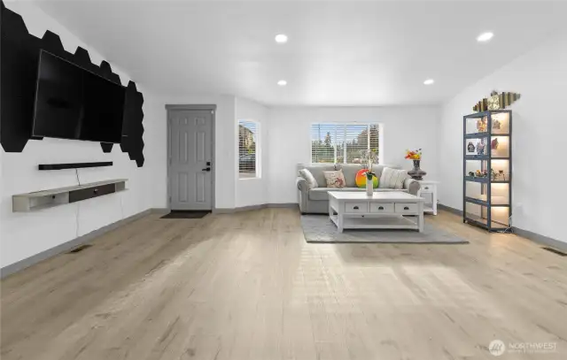 Another view of the open concept living