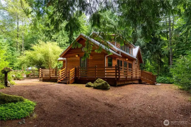 Honoring the roots of this 1930 cabin while embracing modern upgrades.  Come take a look at what this magical property has to offer.