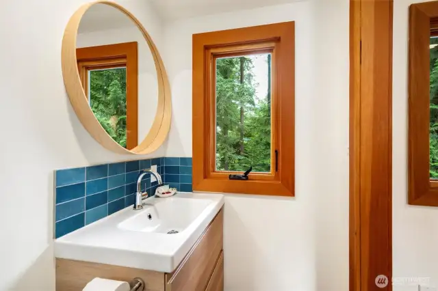 Bedroom loft half bath