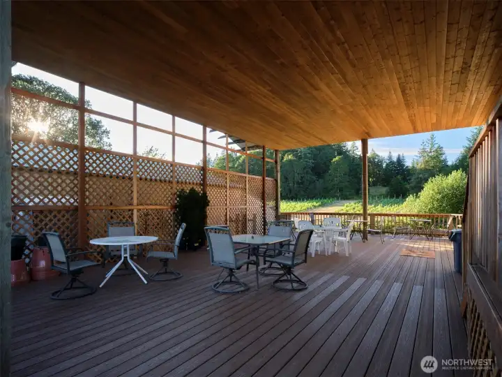 Tasting Room Covered Deck