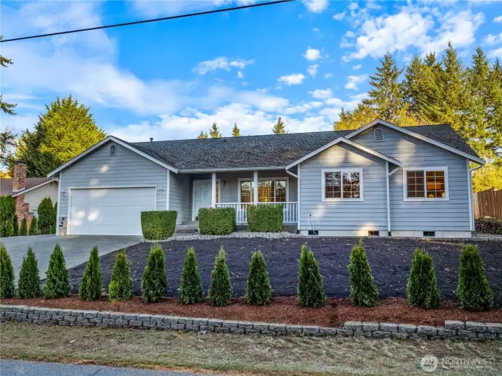 Move in ready. The roof has been treated for moss and we are just waiting for the rain to help permeate the growth so it can be gently removed.