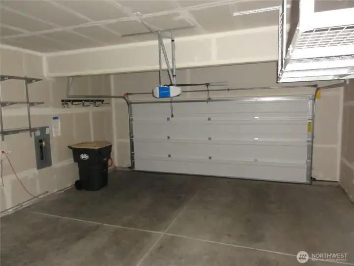 Interior garage.