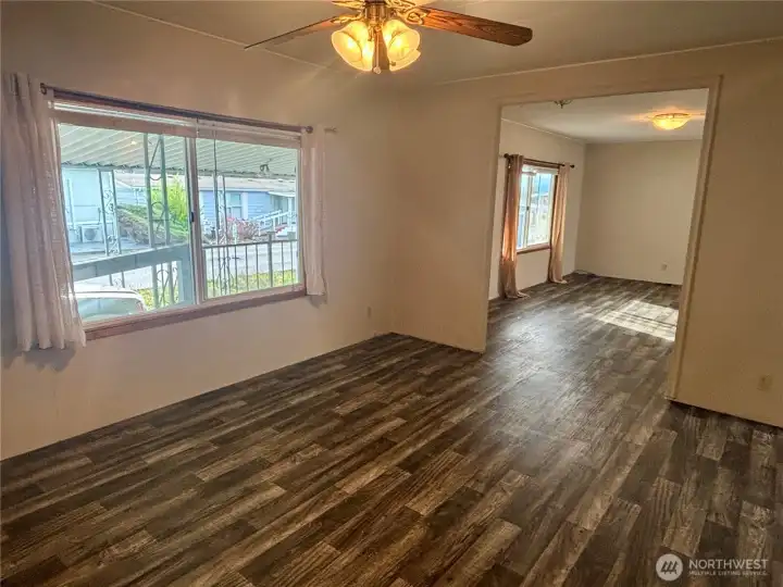 Livingroom Looking into Dining Room