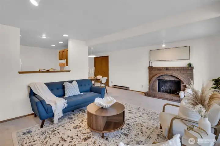 Spacious Living area