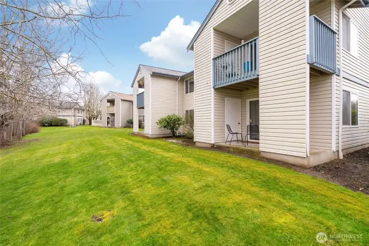 Well maintained common areas