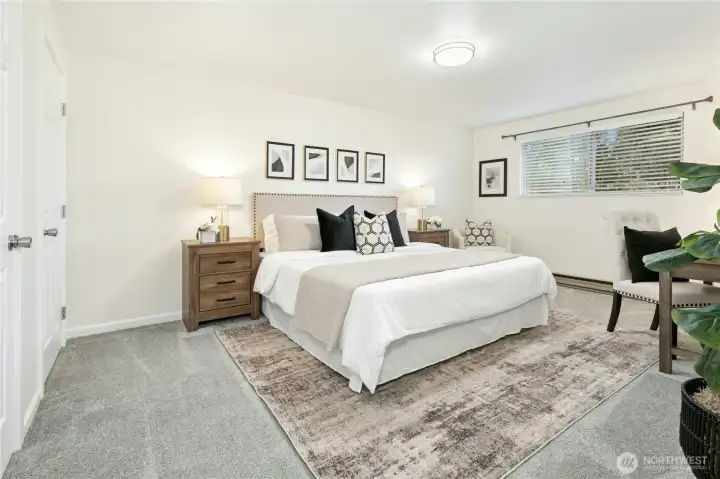 Owner Suite faces backyad - very quiet.