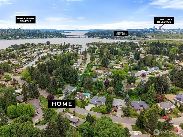 Prime location near Bellevue, Seattle, and Newport Yacht Club Prime location near Bellevue, Seattle, and Newport Yacht Club