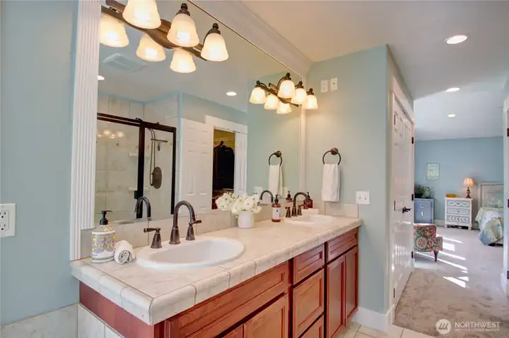 Ensuite dual vanity