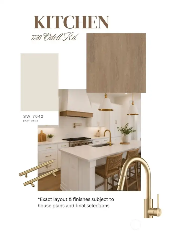 Mood board example for kitchen Mood board example for kitchen