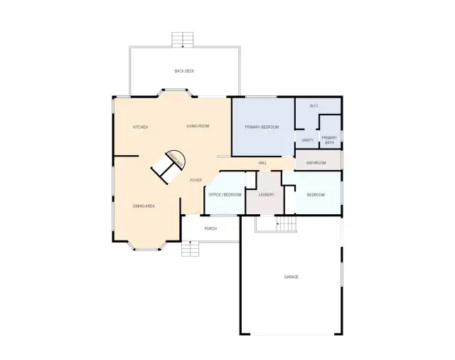 House plan layout.