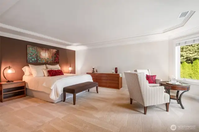 Primary Suite with sitting area.