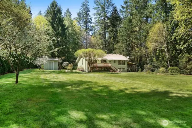 Shade or sun? You can have both at this home!