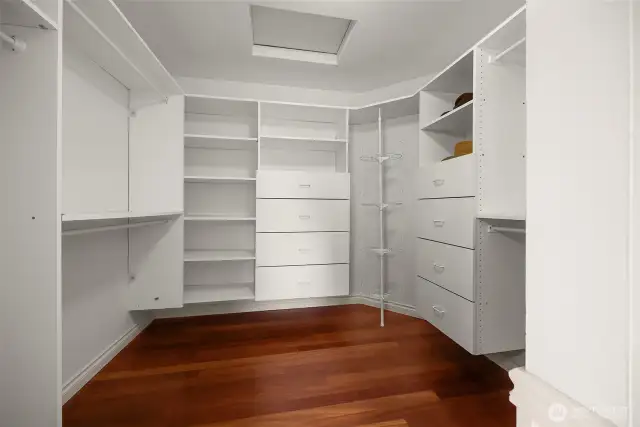 Primary Walk-In Closet