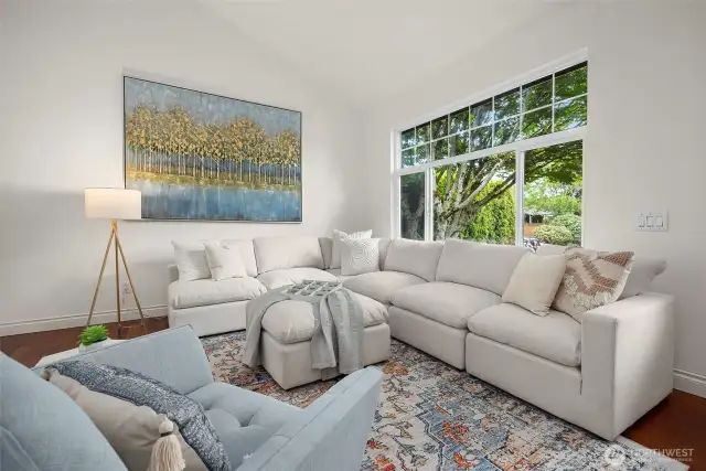 Generous Living Room