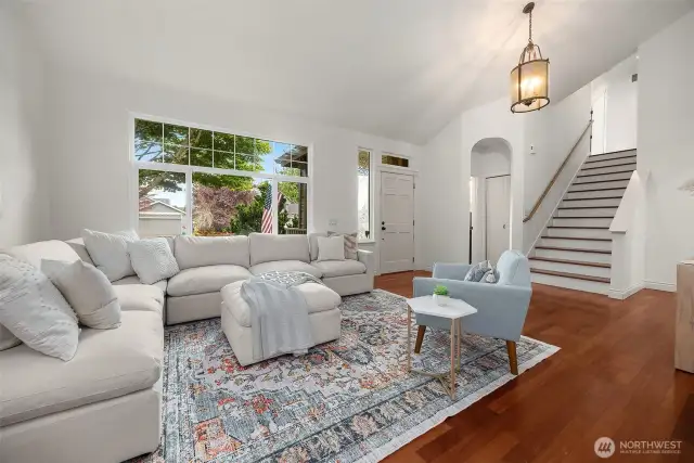 Natural Light Fills the Space