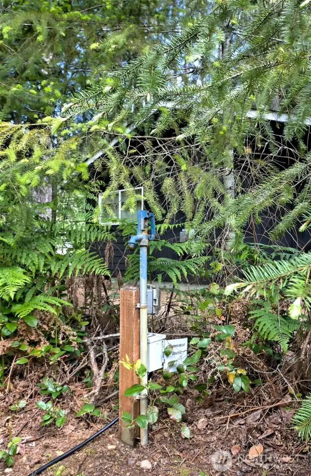 30 amp RV Service and water for one hookup