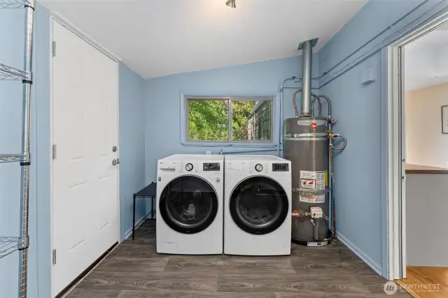 Utility Room with space for Pantry and back door
