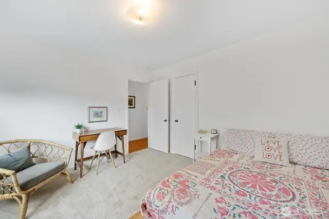 2nd spacious bedroom on the main floor.